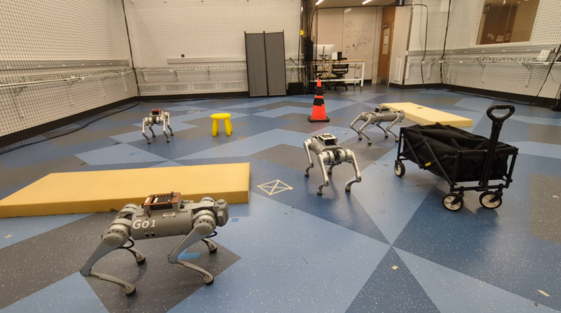 Towards Unstructured MAPF: Multi-Quadruped MAPF Demo thumbnail